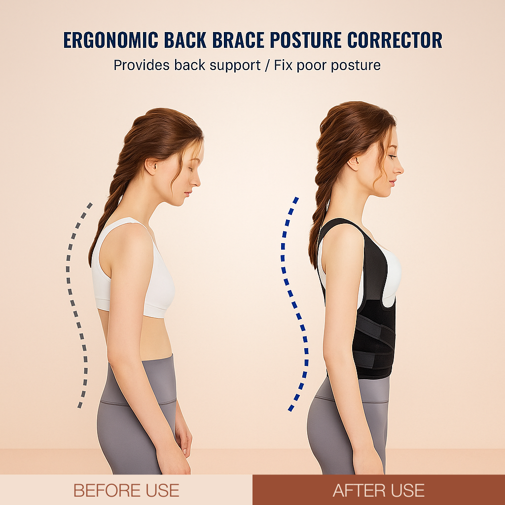 Homevera™ Posture Corrector Shoulder Belt