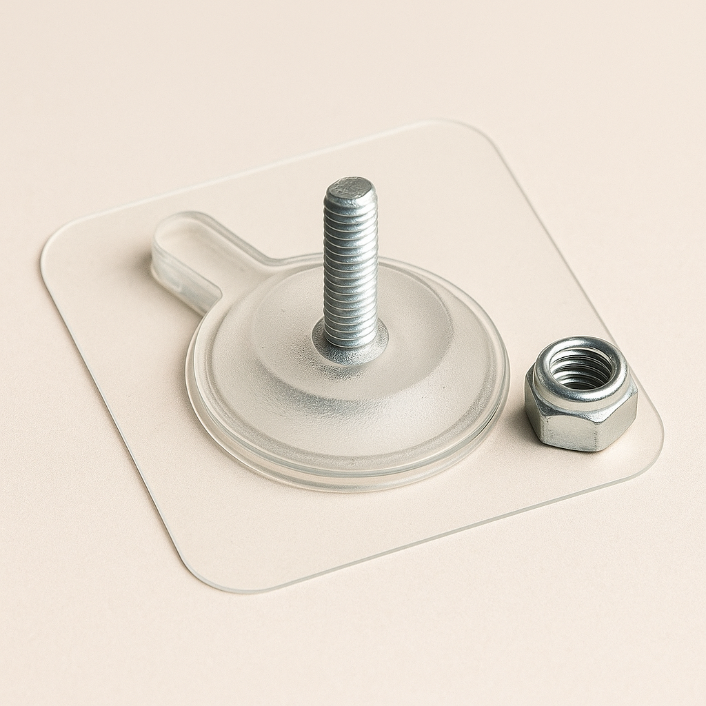 Homevera™ Adhesive Screw Wall Hooks