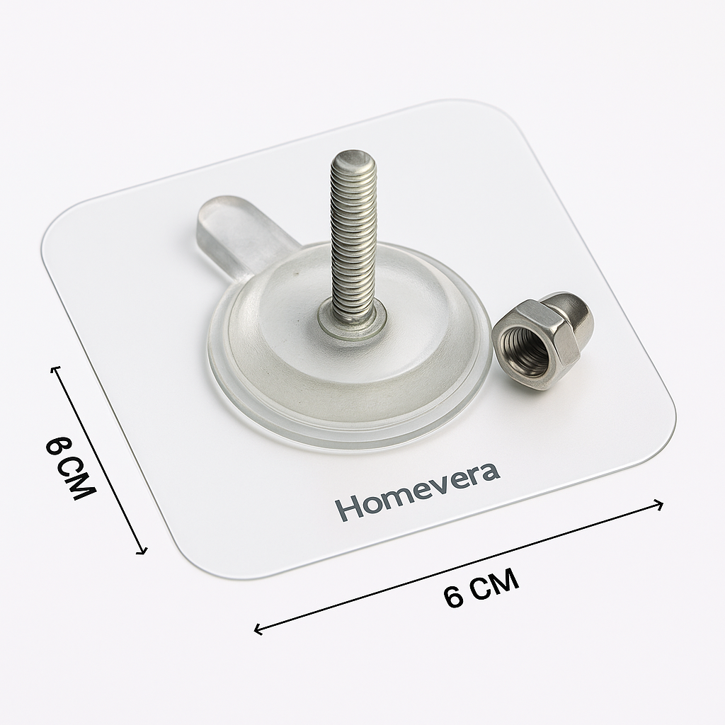 Homevera™ Adhesive Screw Wall Hooks