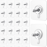 Homevera™ Adhesive Screw Wall Hooks