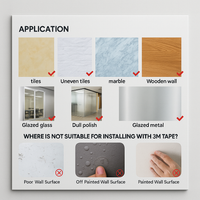 Homevera™ Adhesive Screw Wall Hooks