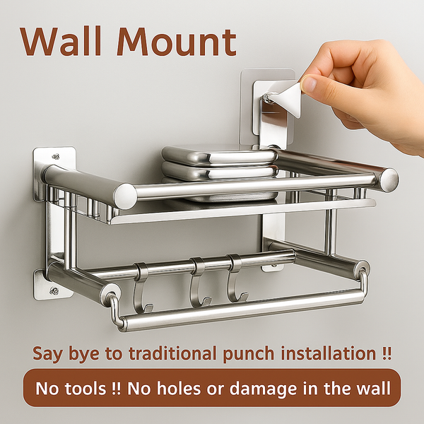 Homevera™ Adhesive Screw Wall Hooks