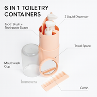 Homevera™ Travel kit 6 in 1