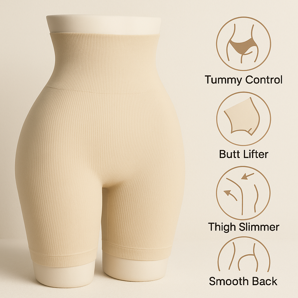 Homevera™ Quick Slim Shaper for Tummy, Thighs, Hips, Back [COOL & BREATHABLE]