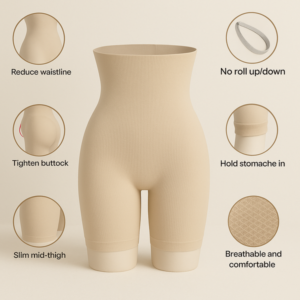 Homevera™ Quick Slim Shaper for Tummy, Thighs, Hips, Back [COOL & BREATHABLE]